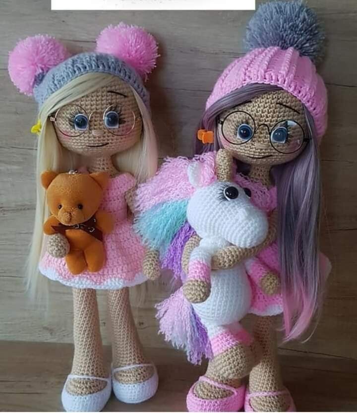Вязаные куклы