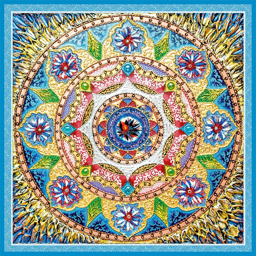 Не понятная картина ничего не обозначающая, разве что требующая усидчивости и фантазии.