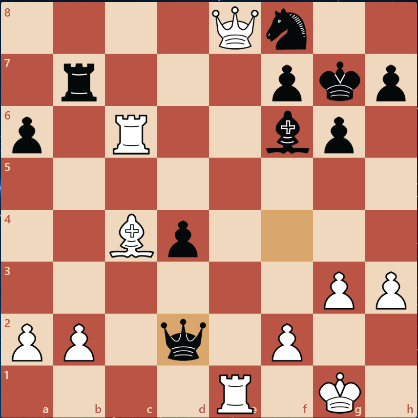 ход белых, как бы Вы сыграли?