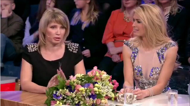 Ольга Кущева и Вера Брежнева / Фото: YouTube.com/1tv