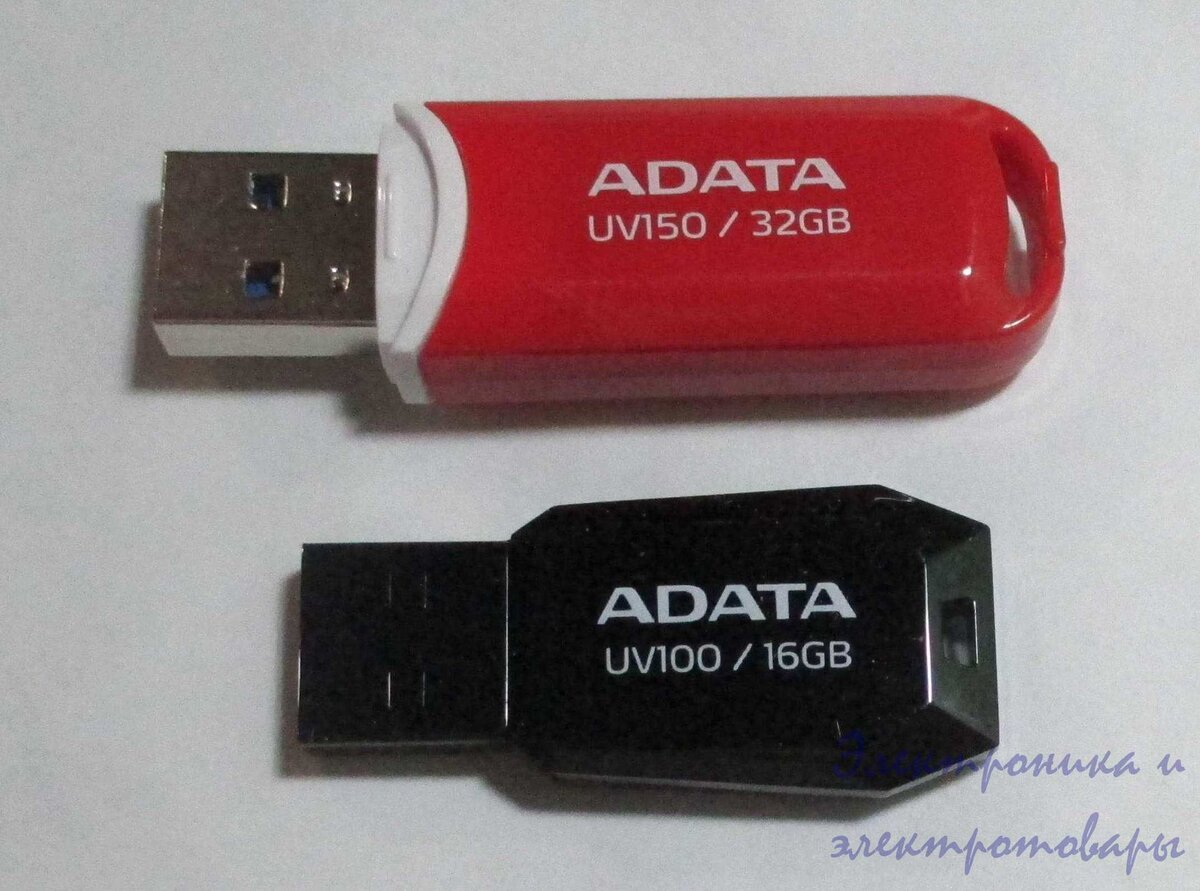 USB 2.0 флешки ADATA UV150 и UV100