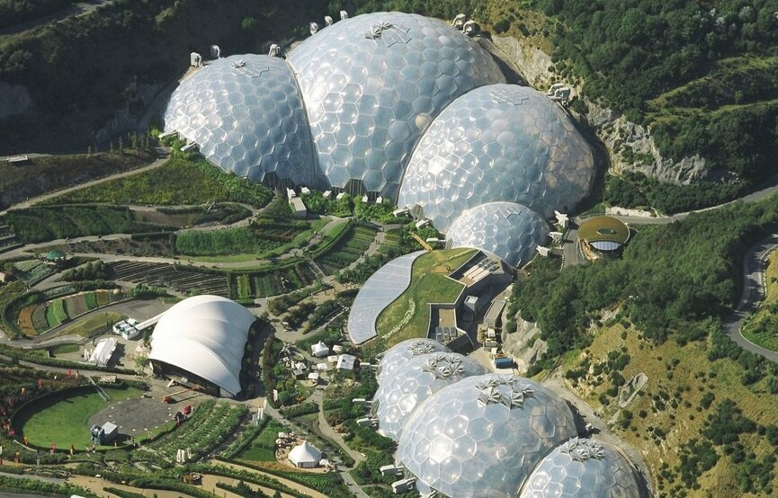 Проект Эдем архитектора Николаса Гримшоу