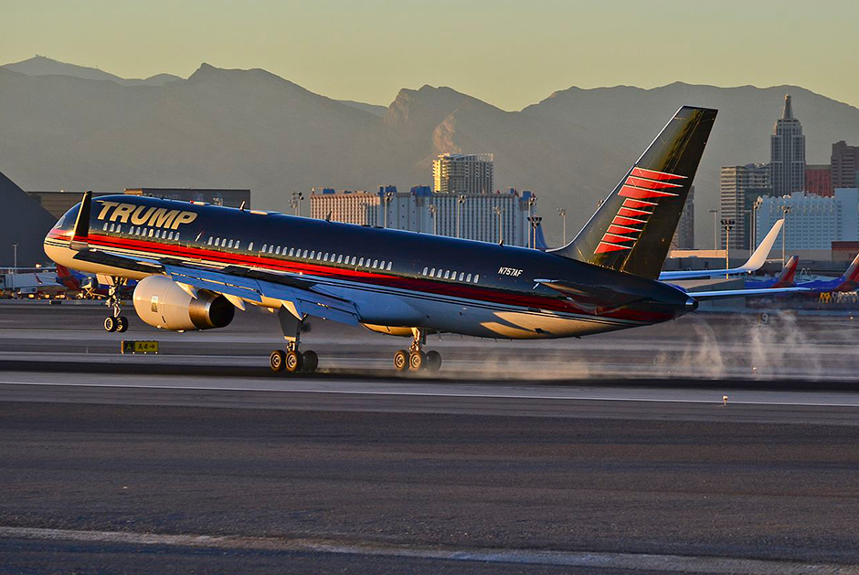 Boeing 757 Trump