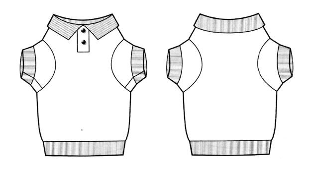 Одеваемся с иголочки: выкройки одежды для собачек