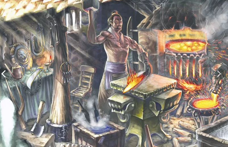 Кузница в Древней Греции