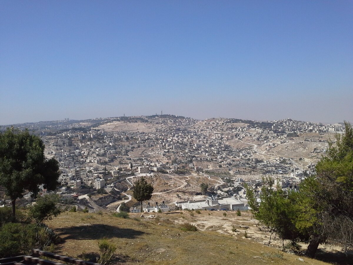 Западный Иерусалим. Вид со смотровой площадки