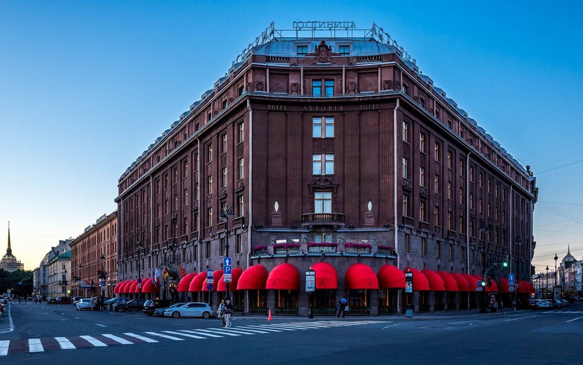 Гостиница москва санкт петербург фото здания