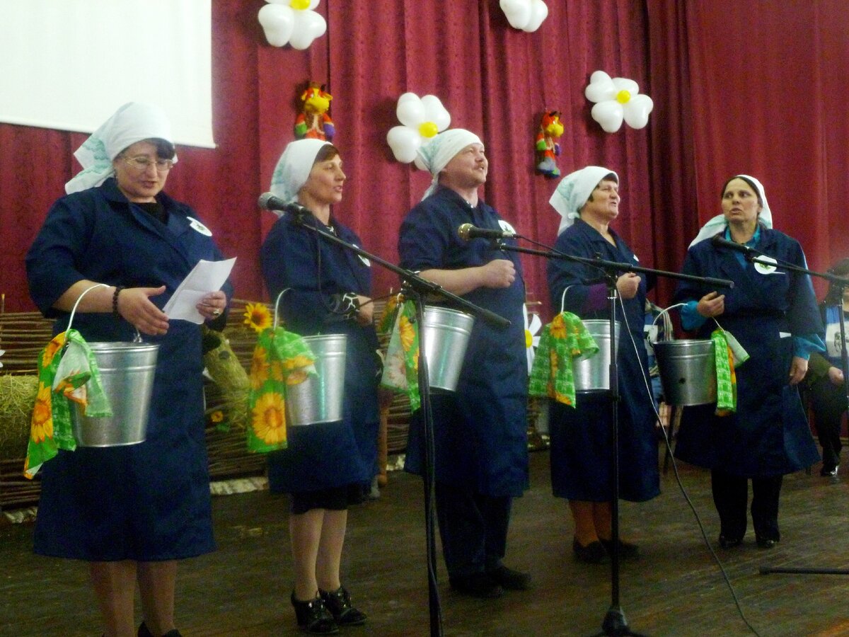 Команда " Манчажская Бурёнка"            Фото Татьяны Костыревой