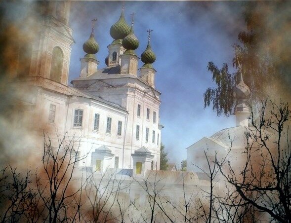 Храм в нашем селе шунга о весне ( фото автора)
