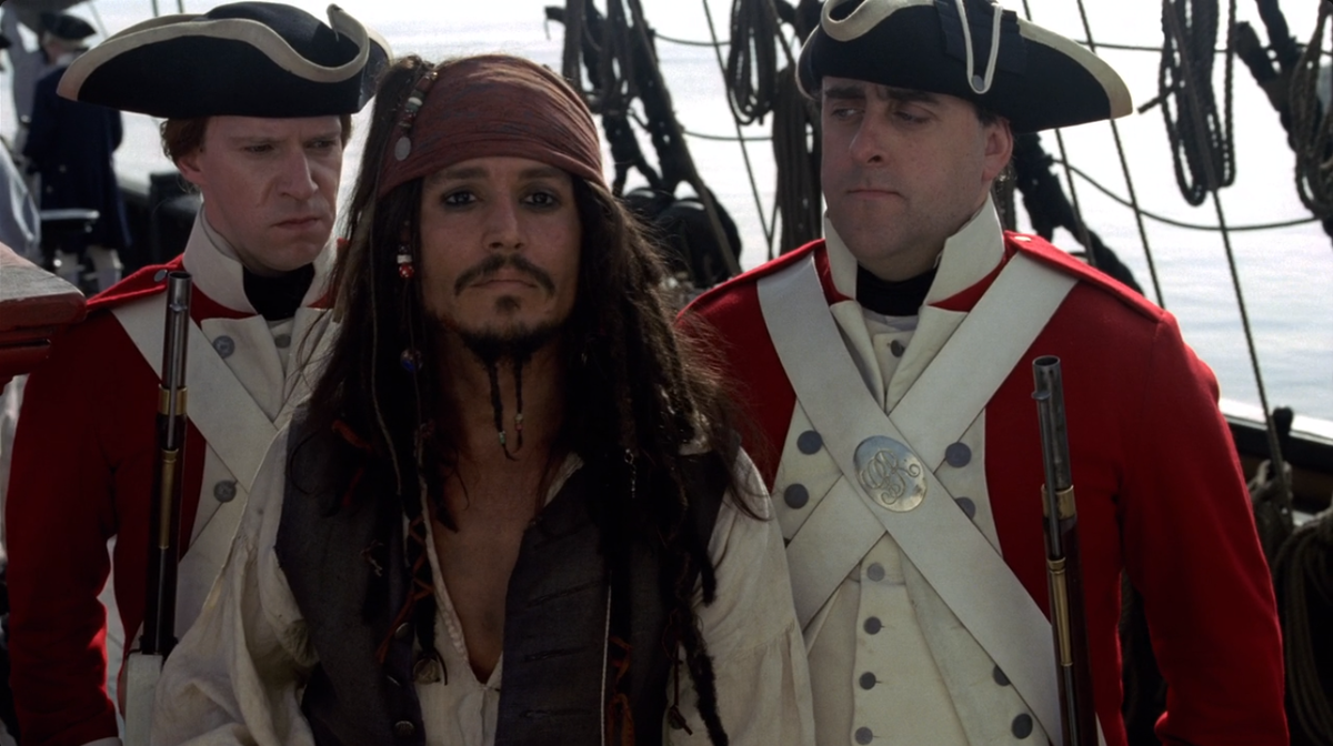 Кадры из к/ф Пираты Карибского моря: Проклятие Черной жемчужины(2003)