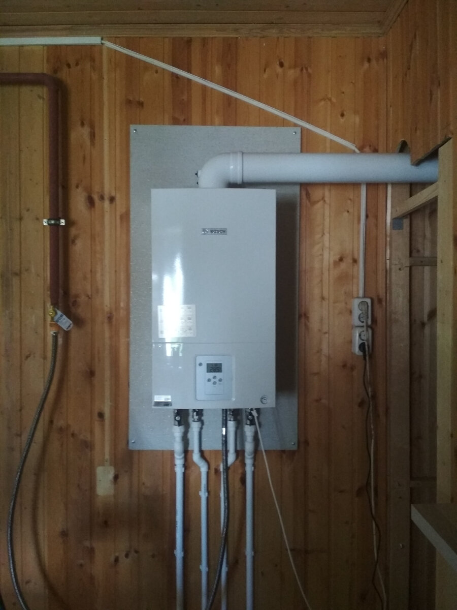 Первоначальное состояние котла