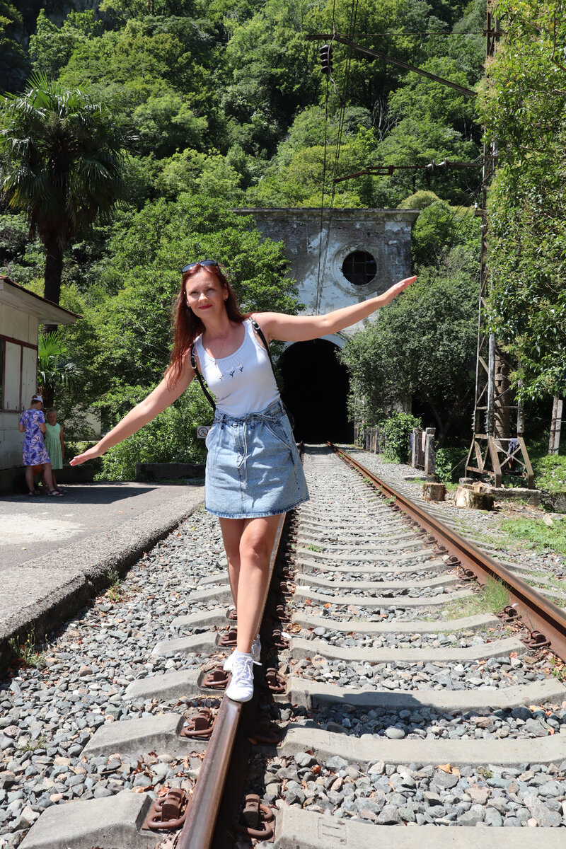 станция Псырцха, Новый Афон