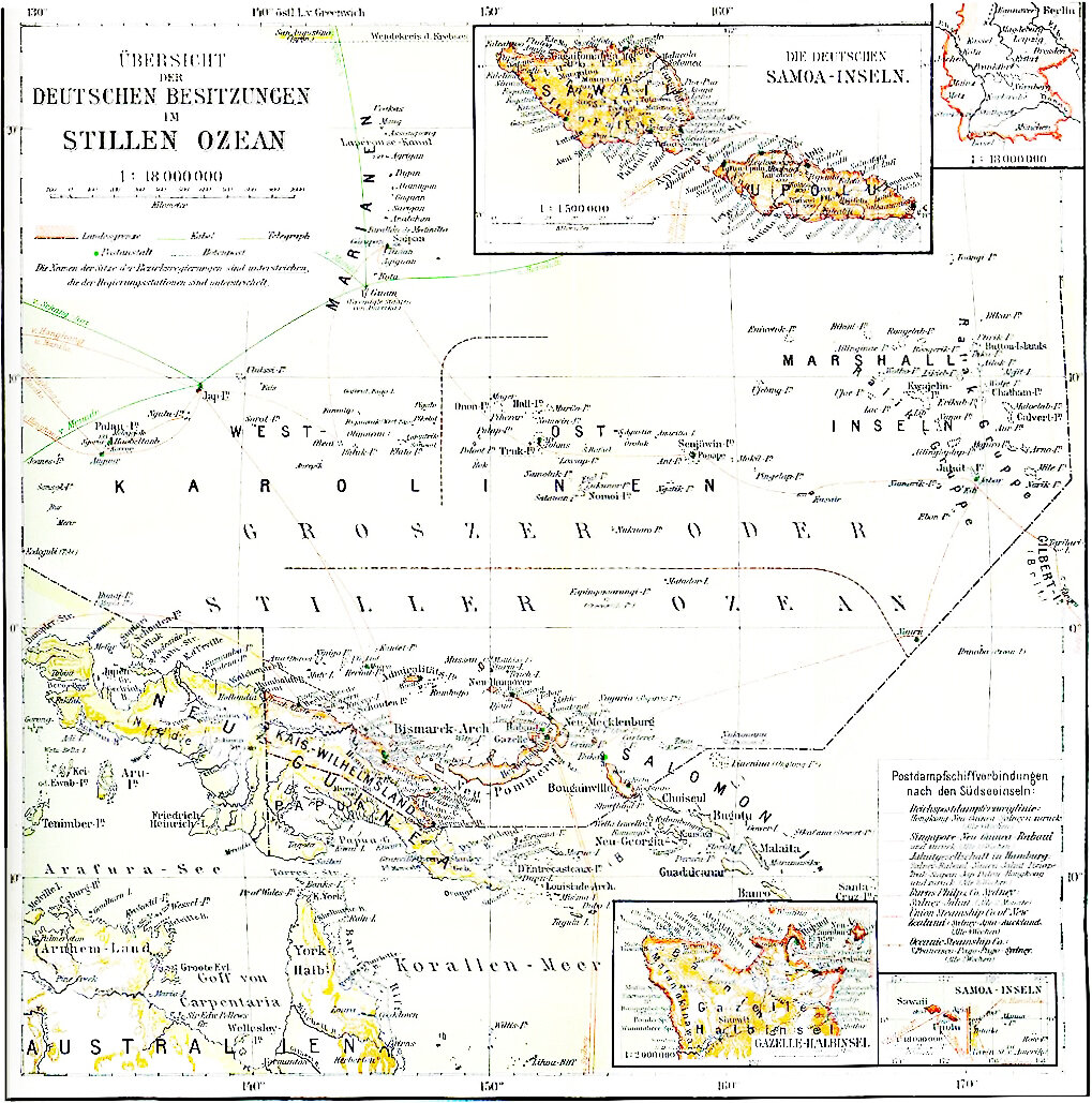 Карта германских владений в Новой Гвинеи (Wikipedia.org)