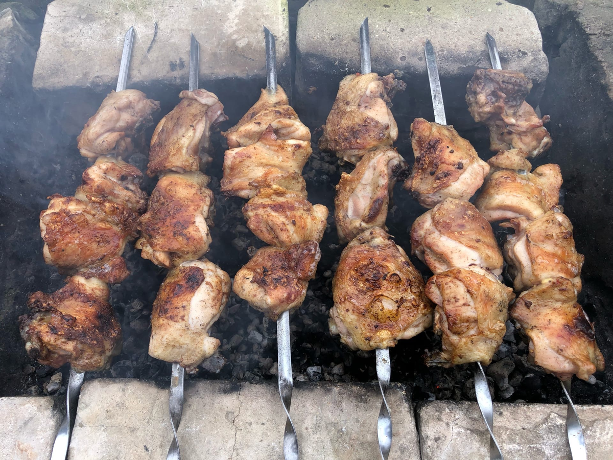 Готовим шашлыки