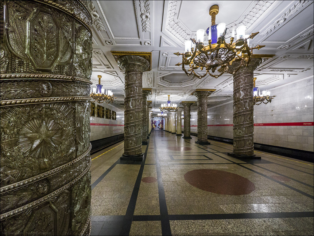 Петербург метро самые красивые станции