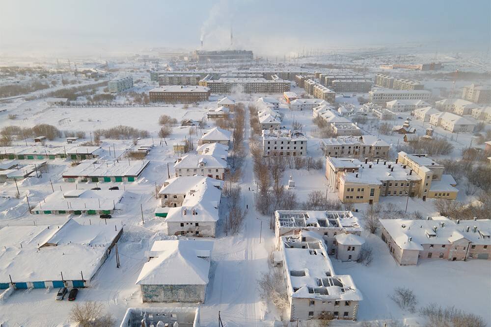 Поселок Северный Заполярный. Арктика жилые города. Арктика жилые районы.