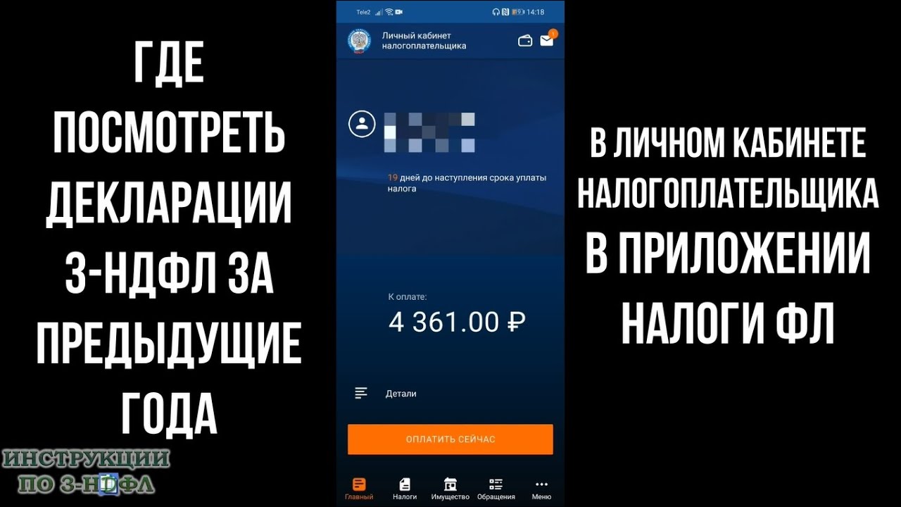 Как Посмотреть, Скачать Декларацию 3-НДФЛ За Предыдущий Год В.