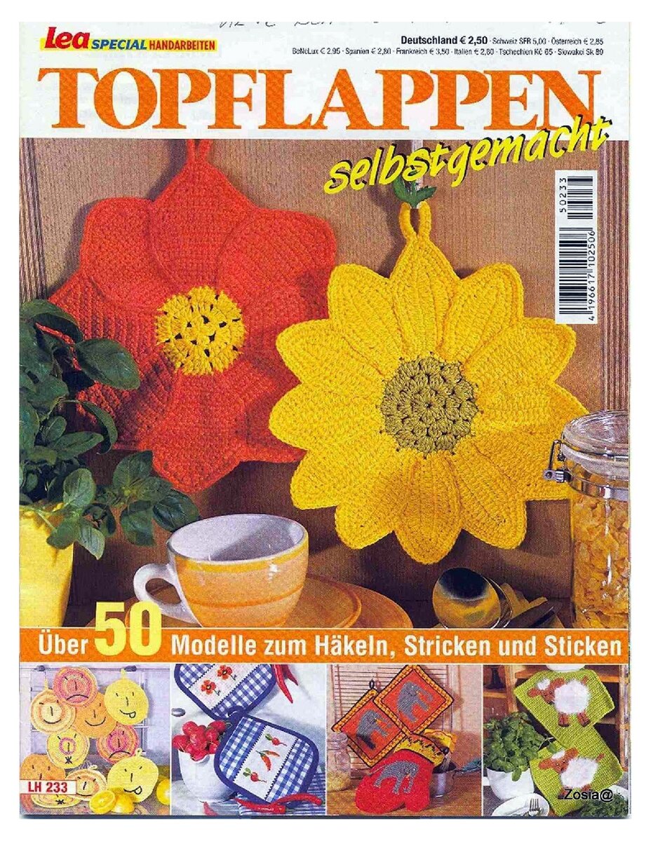 Lea Special. Handarbeiten LH 233 Topflappen