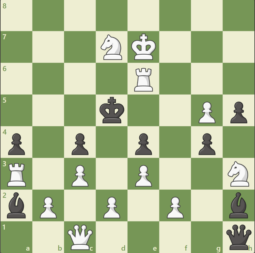 мат в 2 хода, ход белых