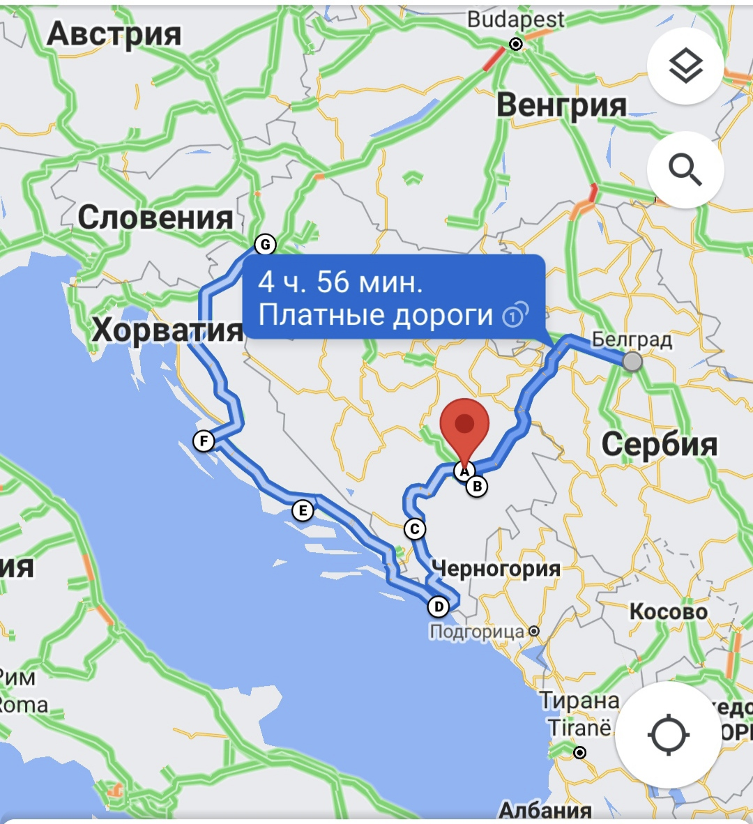 На карте выглядит вот так