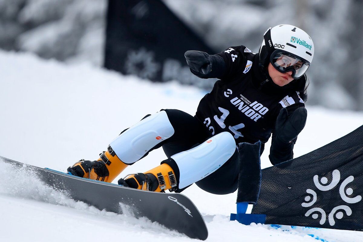 Бронзовая медалистка Олимпийских Игр в Пекине Глория Котник из Словении.