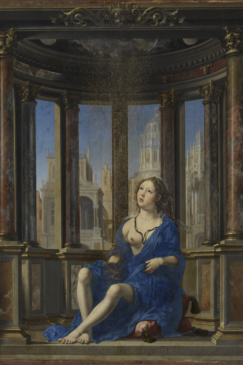 Ян Госсарт. Даная. 1527 г.