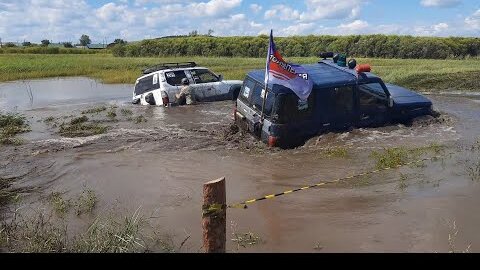 Внедорожная заруба подготовленных авто! УАЗ, Нива, Land Cruiser Prado. Даурия 2022. Класс Экстрим.