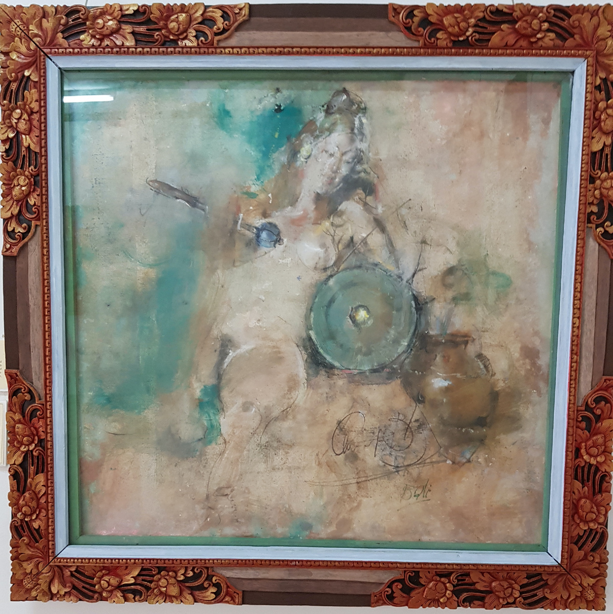 ОБНАЖЕННАЯ С ГОНГОМ (TELANJANG DENGAN GONG), 1976