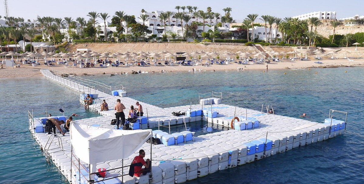 Baia Bodrum пляж понтон