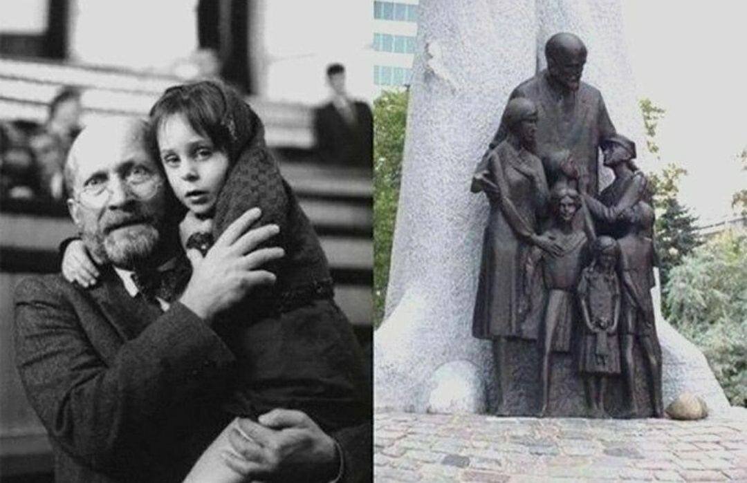 "Не все люди мерзавцы!" — сказал нацистам человек, вошедший в газовую камеру вместе с детьми. 

Януш Корчак. Польский педагог, писатель и врач. Он отказался спасти свою жизнь трижды. 
В первый раз это произошло, когда Януш принял решение не эмигрировать перед оккупацией Польши, чтобы не оставлять «Дом сирот» на произвол судьбы накануне войны с нацистами. 

Во второй раз — когда отказался бежать из варшавского гетто. 

А в третий — когда все обитатели «Дома сирот» уже поднялись в вагон поезда, отправлявшегося в лагерь, к Корчаку подошел нацист, офицер СС и спросил: 

— Это вы написали «Короля Матиуша»? Я читал эту книгу в детстве. Хорошая книга. Вы можете быть свободны. 
— А дети? 
— Дети поедут. Но вы можете покинуть вагон. 
— Ошибаетесь. Не могу. Не все люди — мерзавцы. 

А через несколько дней, в концлагере Треблинка, Корчак, вместе со своими детьми, вошел в газовую камеру. По дороге к смерти Корчак держал на руках двух самых маленьких деток и рассказывал сказку ничего не подозревающим малышам.