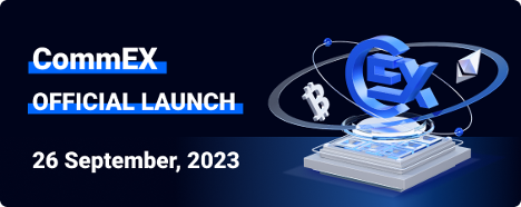 Официальное открытие биржи CommEX