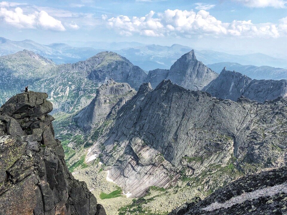 Ергаки. Фото с Зуба Дракона.