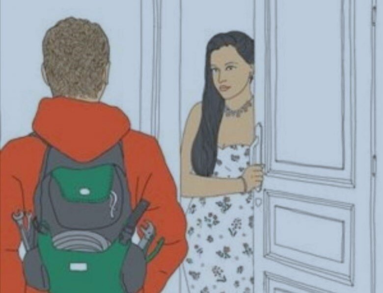 Наверное именно так я и выглядел, пока не обзавелся чемоданчиками с инструментами и спец одеждой