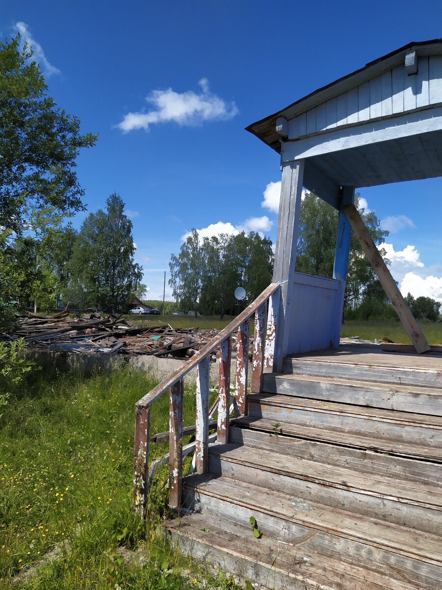 А вот что от неё осталось. Фото автора, 5 июля 2020 год