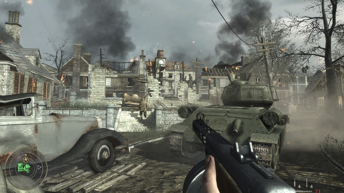 Какую игру сначала. Call of Duty 1 мировая.