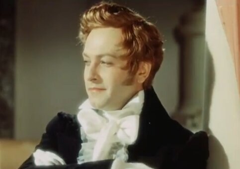 Вадим Медведев в роли Евгения Онегина в фильме "Евгений Онегин" (1958). Актёру в 1958-м было 29 лет.