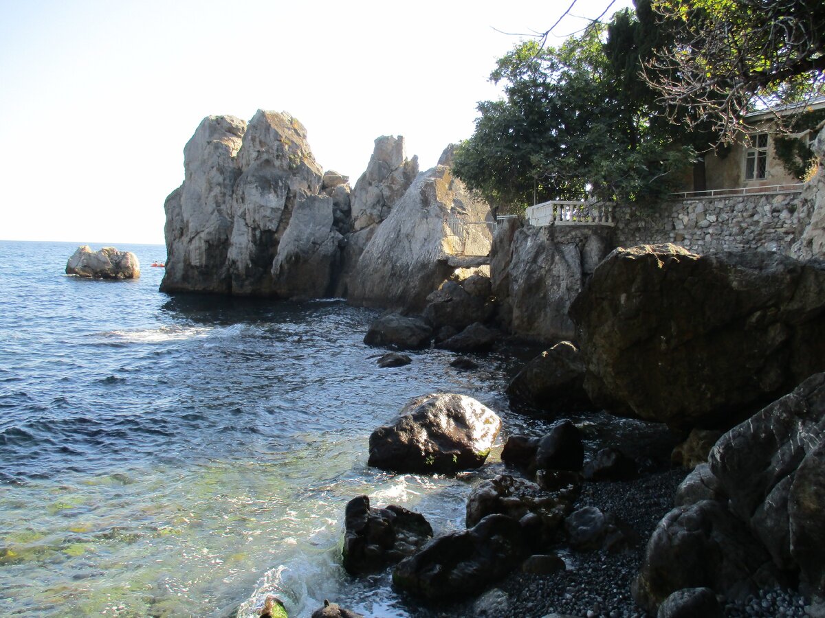 Чеховская бухта — излюбленное место художников