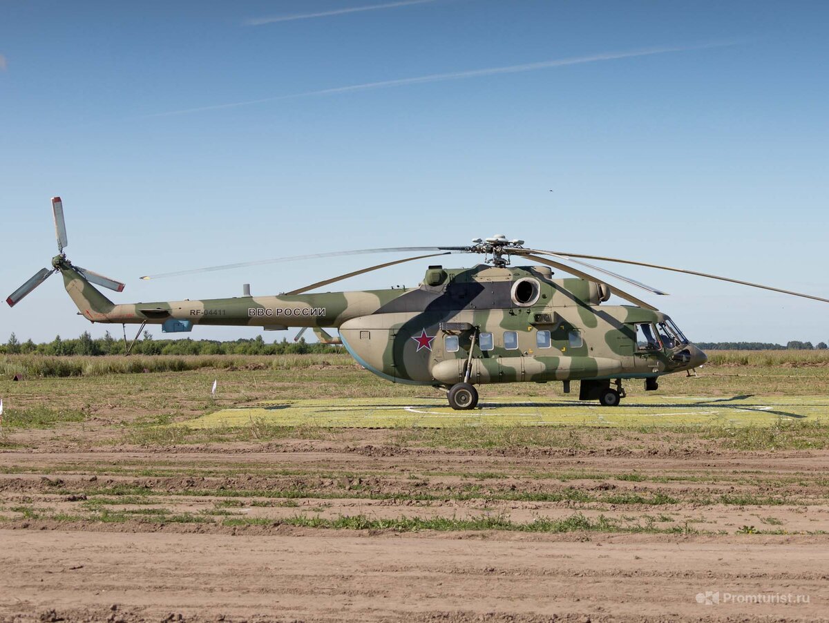 Ми-8АМТШ. Тот самый «Терминатор» на котором летает командующий ВДВ A.Н. Сердюков ???