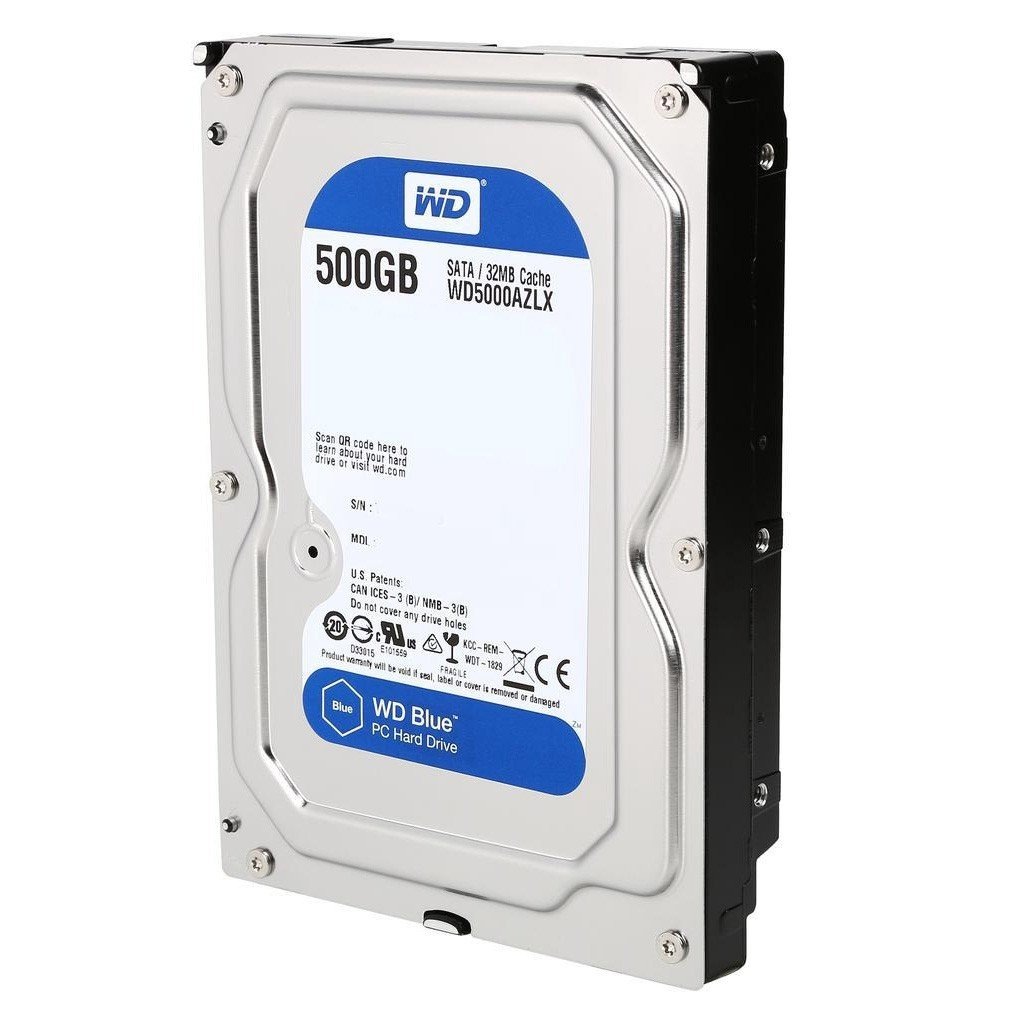Жёсткий диск Western Digital Blue 500ГБ