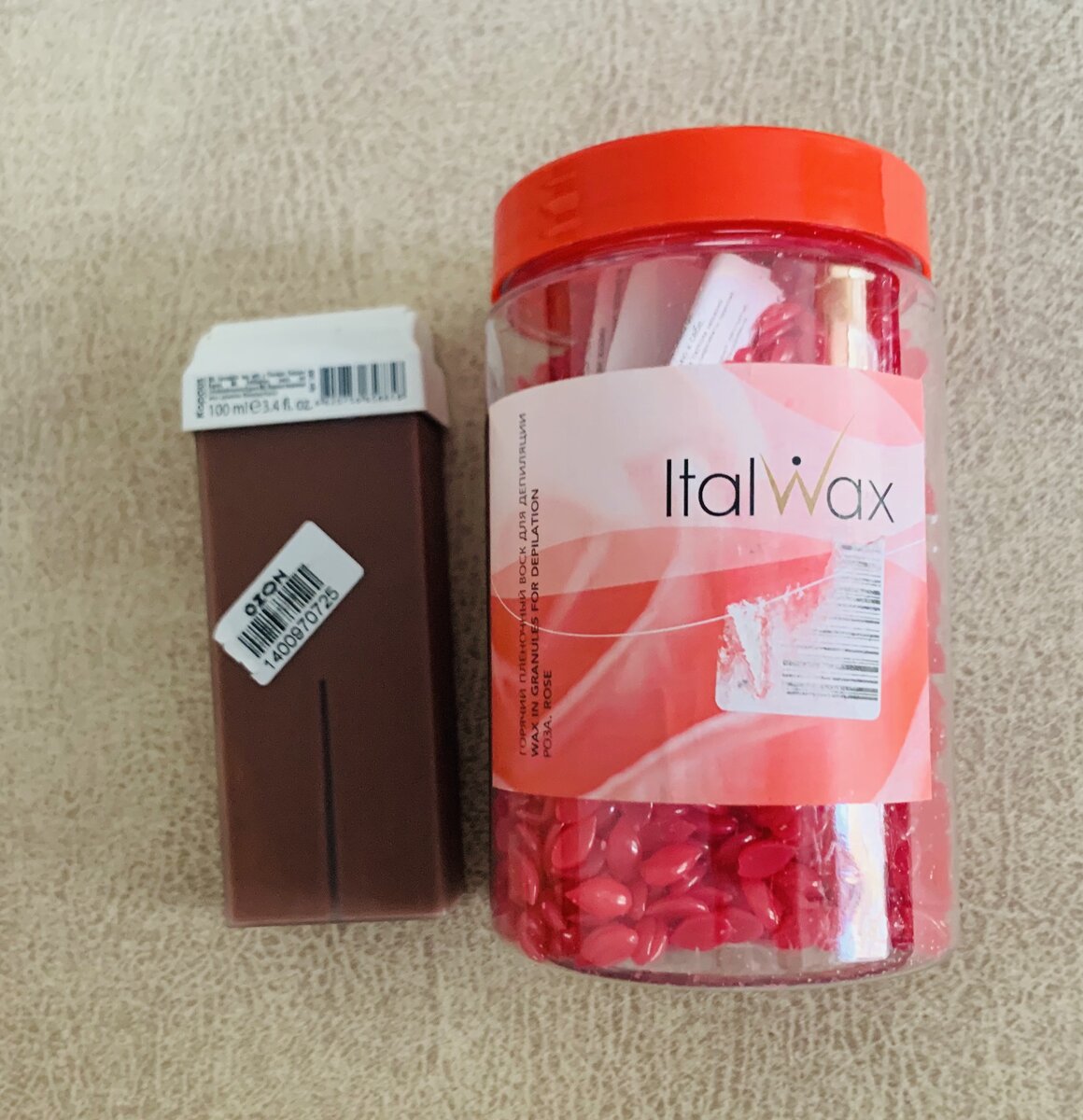 Тёплый и горячий воск