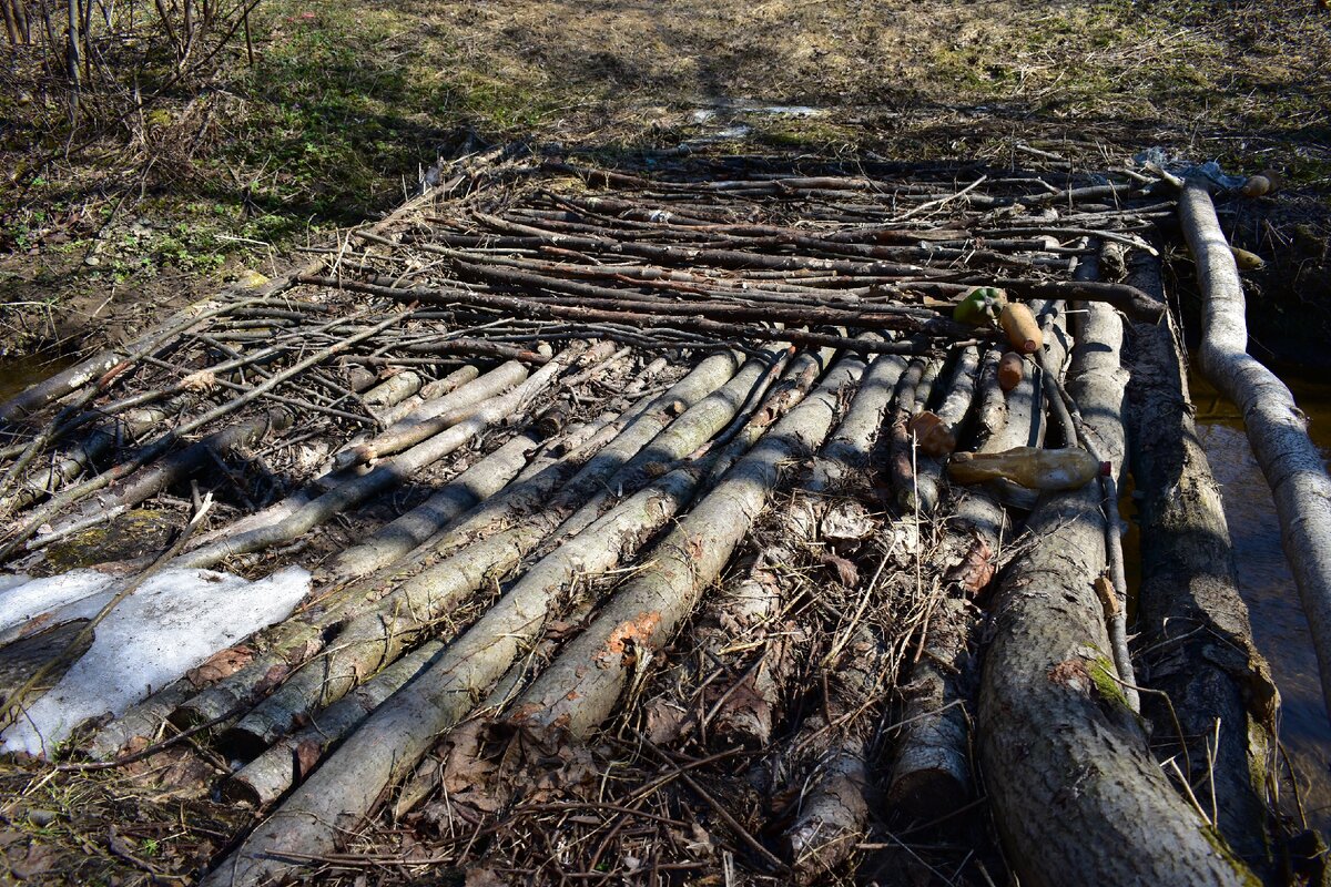 Мост через канаву