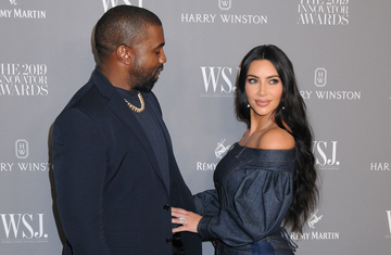 Ким Кардашян и Канье Уэст 