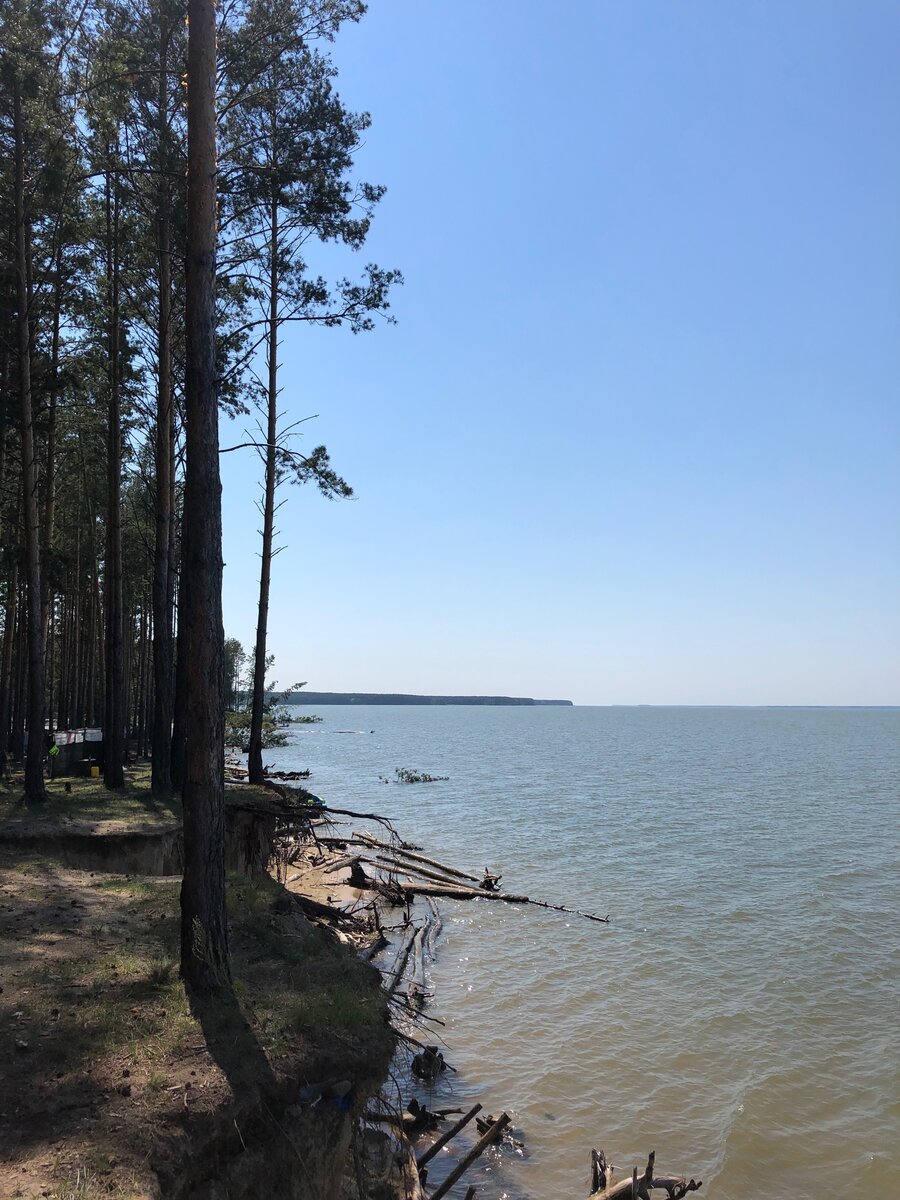 Обское водохранилище Караканский Бор