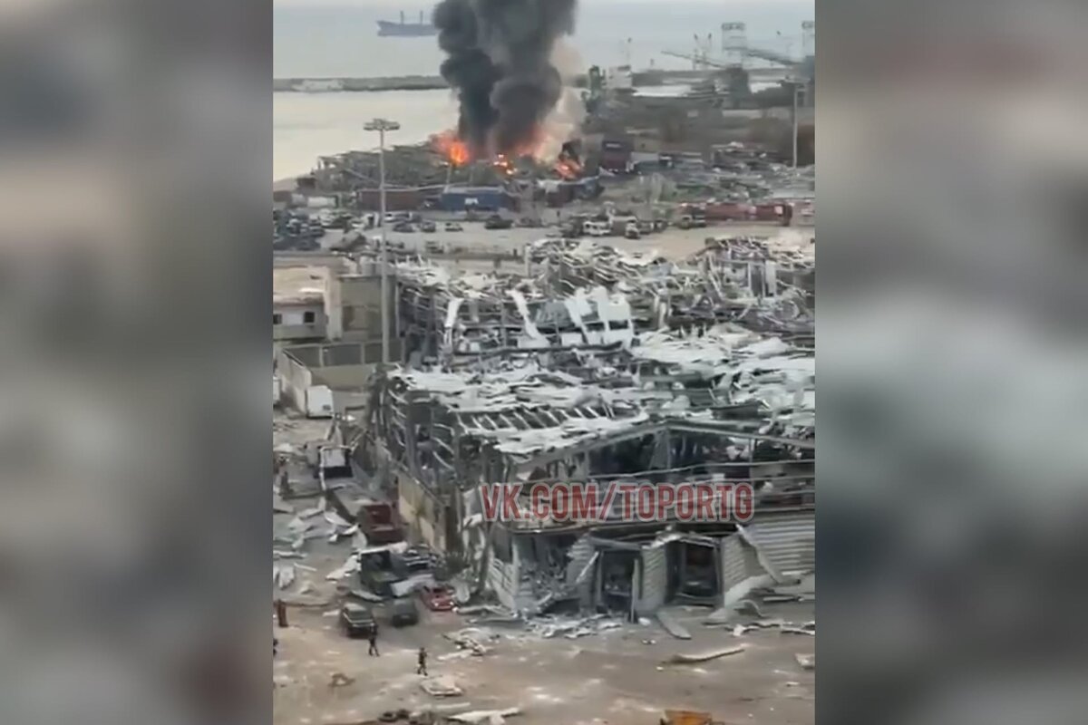 Место взрыва