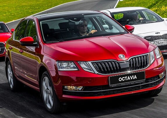 Skoda Octavia III поколение рестайлинг (www.skoda-avto.ru)