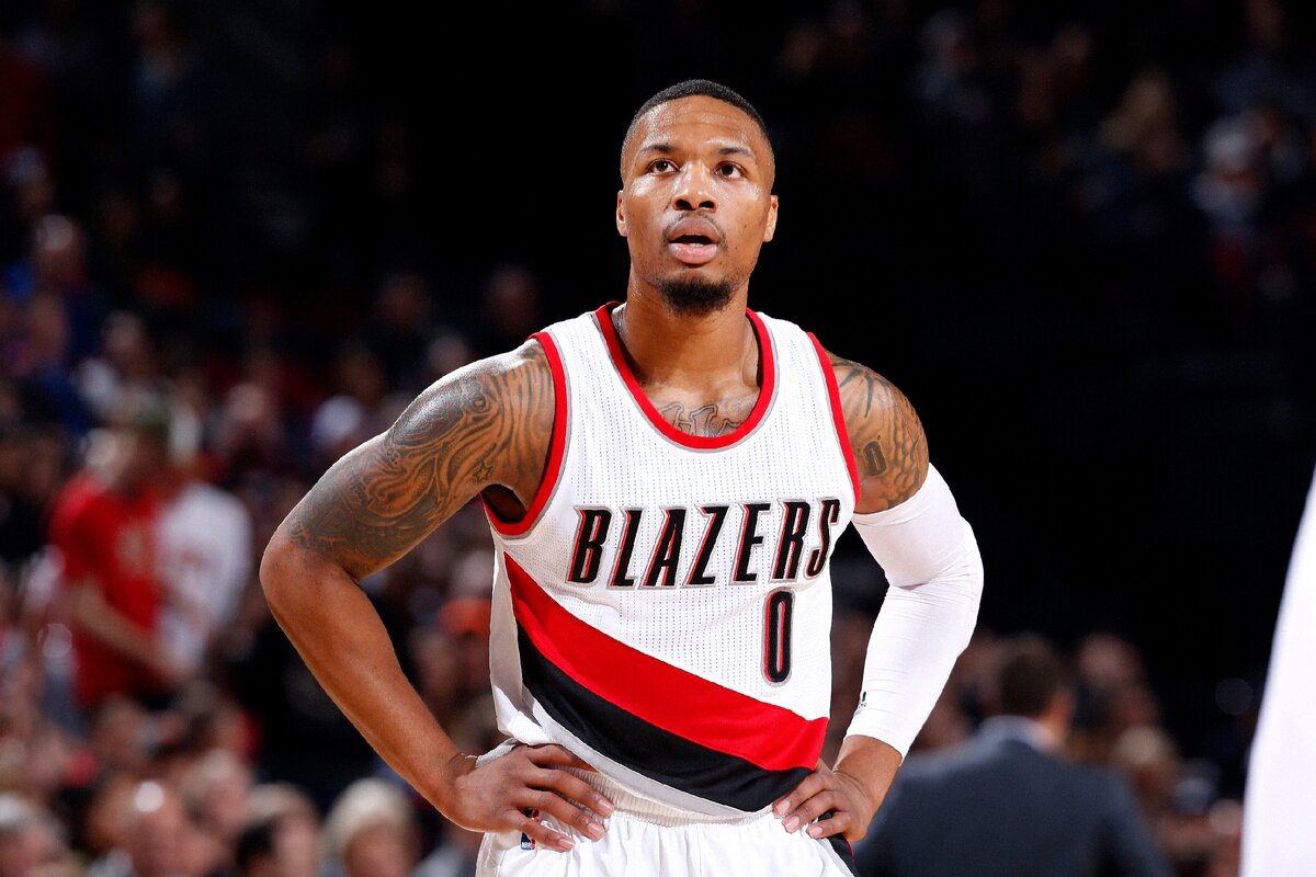 Нба без. Damian Lillard. Дэмиан Лиллард Портленд. Баскетболист Дэмиан Лиллард. Игроки НБА Lillard.