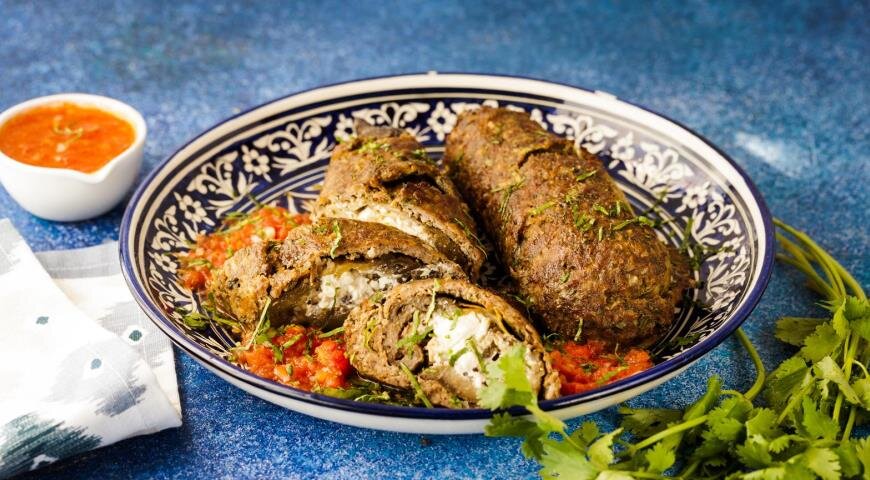 Фаршированные баклажаны наоборот, специально для www.gastronom.ru