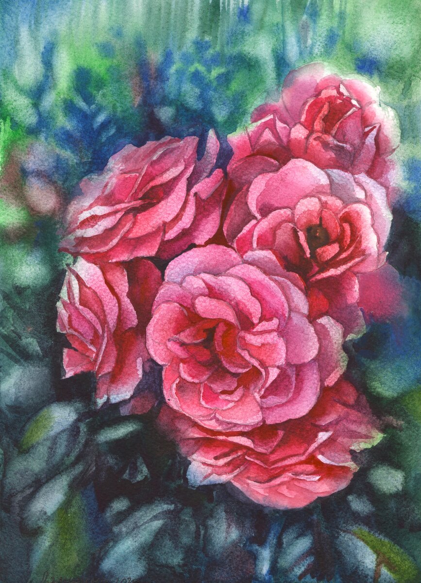 Розы. Вариант первый