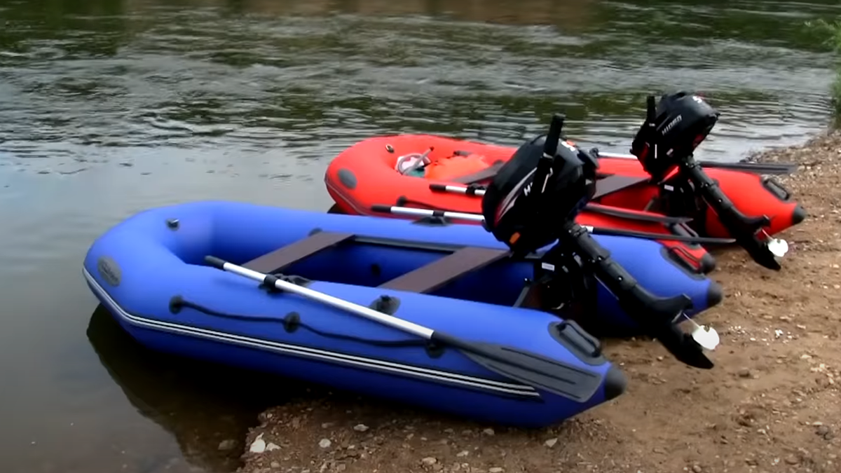 Лодки с 2- и 4-тактным моторами