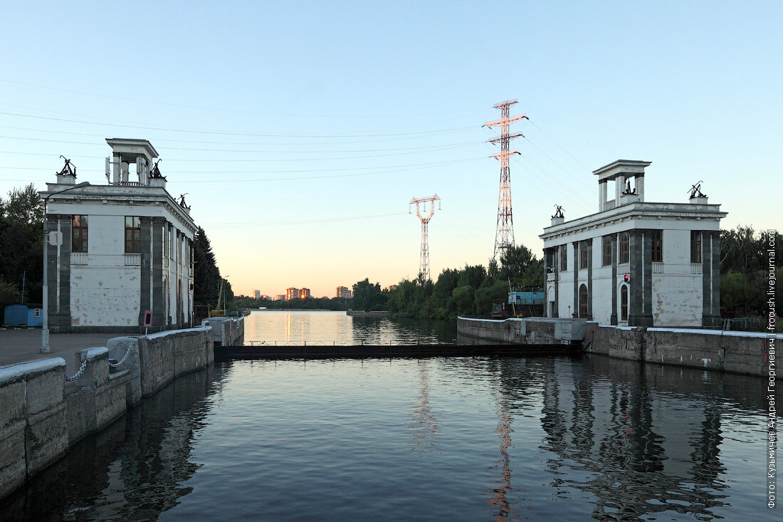 Москва шлюзы
